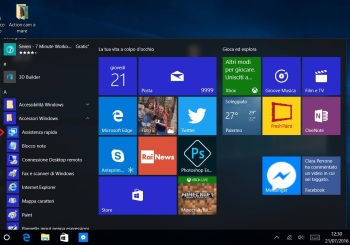 Accessori di Windows 10